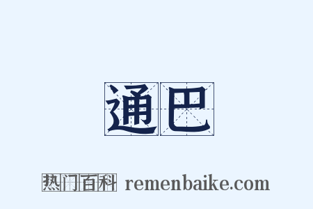 通巴是什么意思的图片